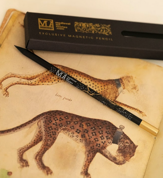 Merch Magnetstift mit Gepardenmuster (schwarz) ★ Universal Art Group