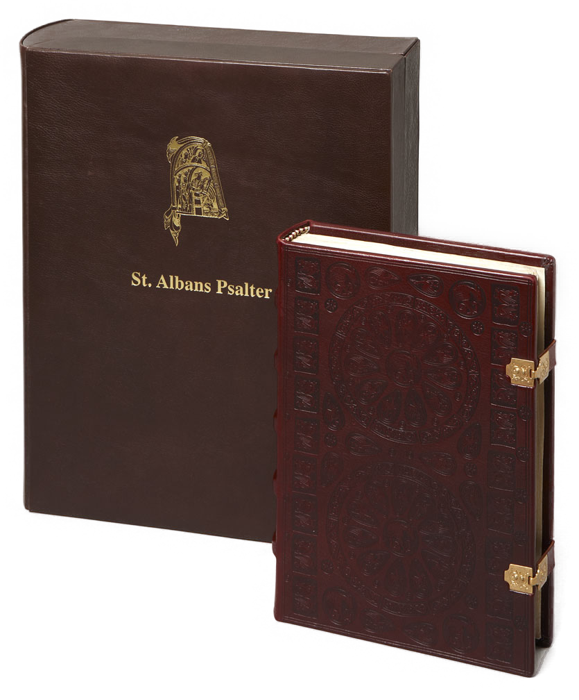 St. Albans Psalter Stehend Faksimile und Schatulle transparenter Hintergrund ★ Universal Art Group