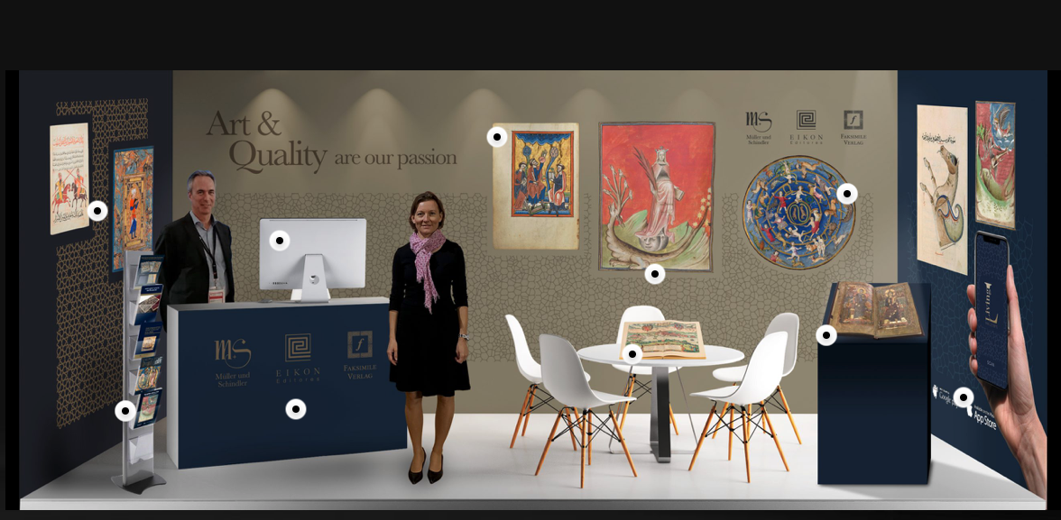FBM 2020, Frankfurter Buchmesse 2020. Virtual Book Fair. Aperitif Online. Our virtual booth. ★ Universal Art Group