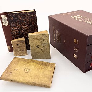 Faksimile-Edition der Pariser Notizbücher des Leonardo da Vinci, Faksimile Verlag ★ Universal Art Group