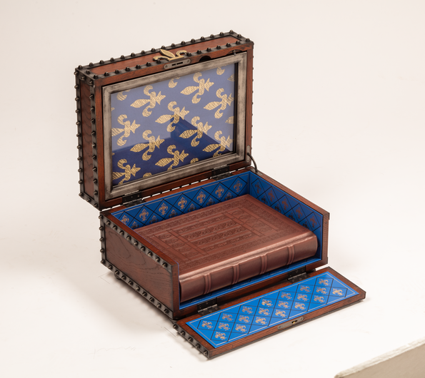 Königspsalter der Sainte-Chapelle Kassette offen ★ Universal Art Group