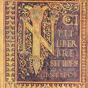 Die Initialseite zur Genesis ★ Universal Art Group