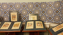 edle Faksimile Einzelseiten von arabischen Handschriften ★ Universal Art Group