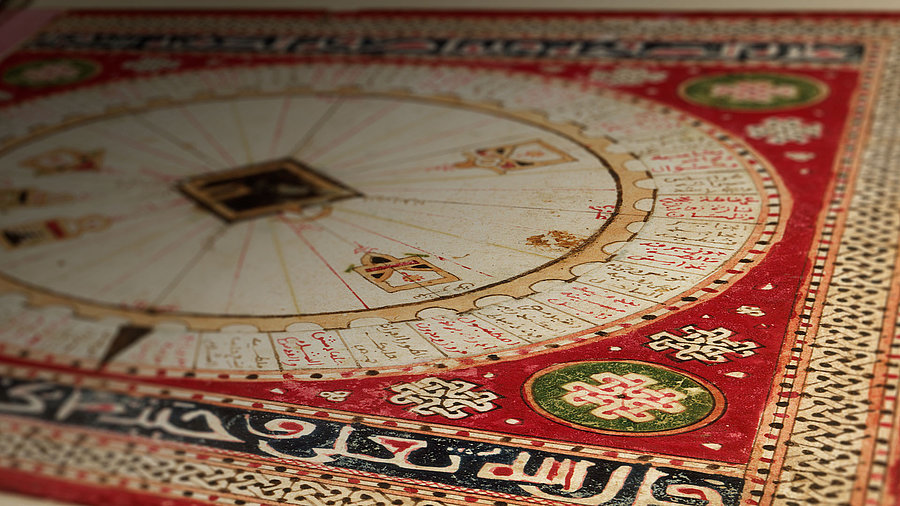 Islamische Buchkunst, Schema von Mekka, Verlag Müller und Schindler ★ Universal Art Group