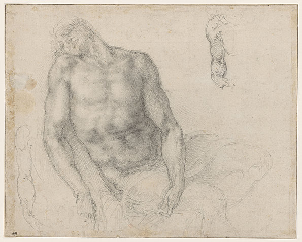 Meisterwerke von Michelangelo Zeichnung rechteckig ★ Universal Art Group