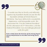 60 years of publishing house Müller and Schindler - 15th miniature ★ Universal Art Group