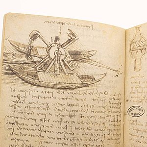 Faksimile-Edition der Pariser Notizbücher des Leonardo da Vinci, Faksimile Verlag ★ Universal Art Group