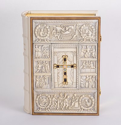 Exhibition Bibel der Barmherzigkeit Luxusausgabe ★ Universal Art Group