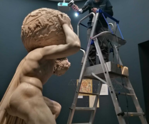 Atlas - Erdglobus von Mercator Haltadefinizione ★ Universal Art Group