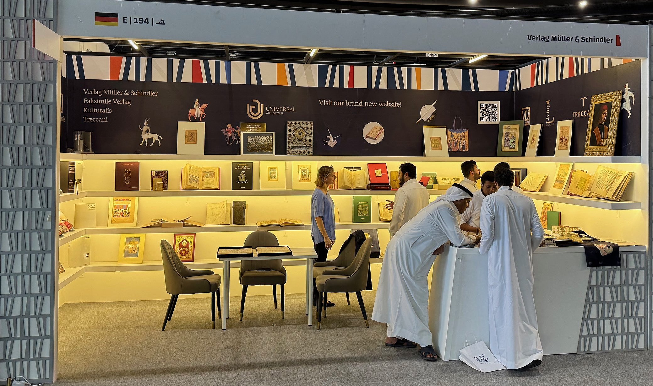 Buchmesse in Riyad RIBF 2024 ★ Universal Art Group