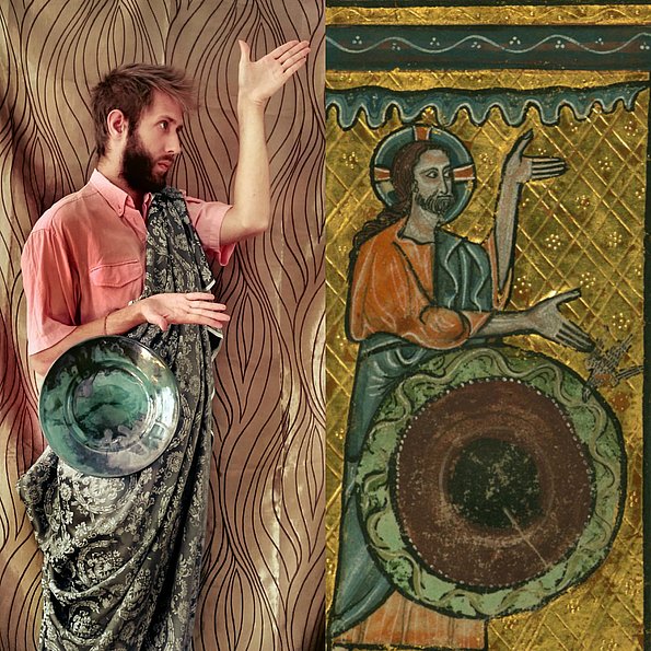 Facsimile Challenge picture of a young man (EN) ★ Universal Art Group