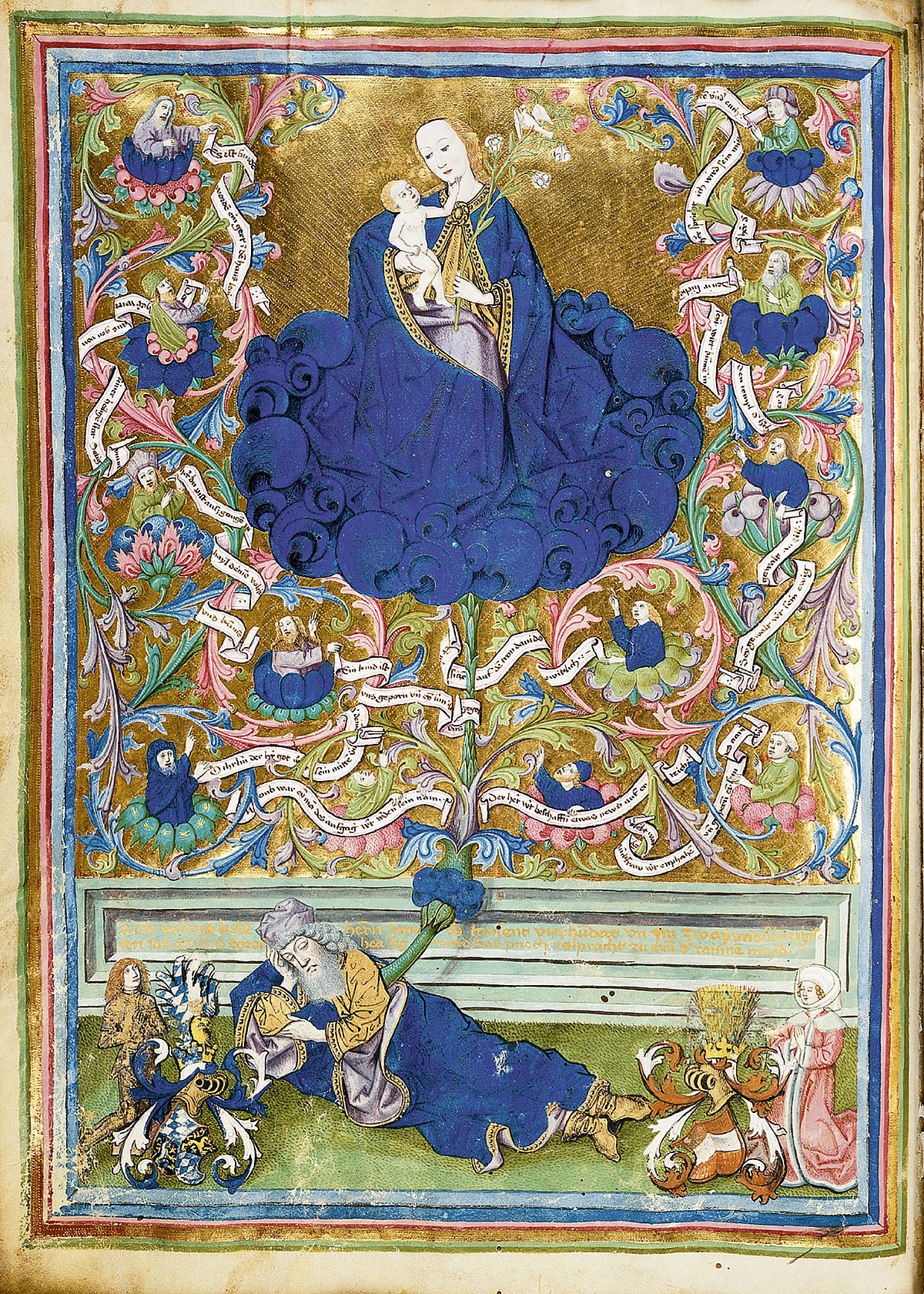 Maria in der Wurzel Jesse