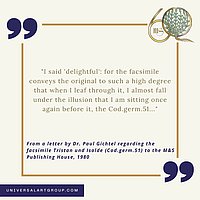 60 years of publishing house Müller and Schindler - 7th miniature ★ Universal Art Group