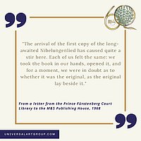 60 years of publishing house Müller and Schindler - 2nd miniature ★ Universal Art Group