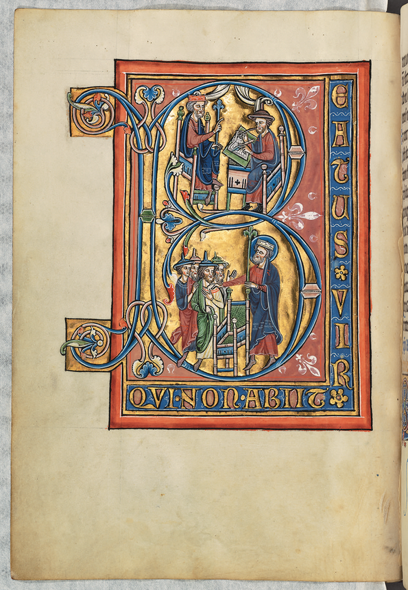 Königspsalter der Sainte-Chapelle Seite Initiale ★ Universal Art Group