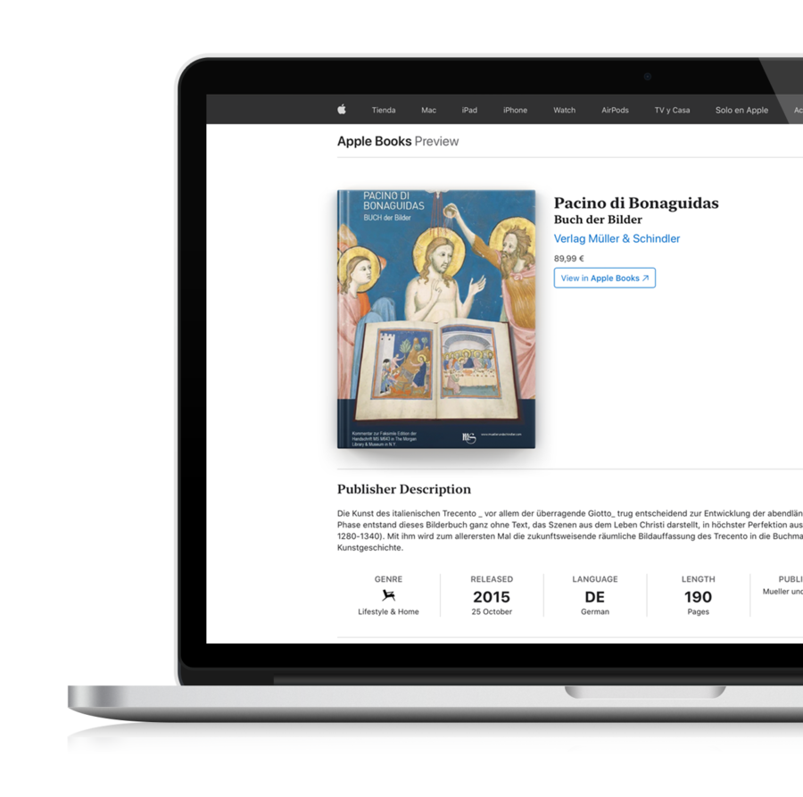 Apple-Book Buchkunst neu erleben ★ Universal Art Group