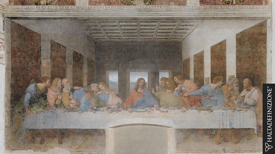 Das Letzte Abendmahl, Leonardo da Vinci, Gigapixel, Haltadefinizione EU ★ Universal Art Group