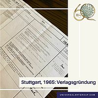 60 Jahre Verlag Müller und Schindler - 3. Miniatur ★ Universal Art Group