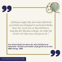 60 Jahre Verlag Müller und Schindler - 7. Miniatur ★ Universal Art Group