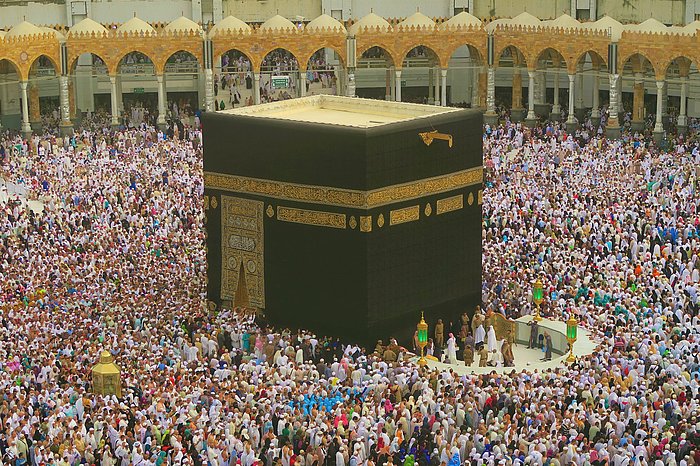 Die Kaaba in Mekka, Verlag Müller und Schindler ★ Universal Art Group